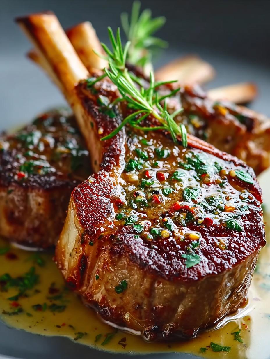 Juicy Garlic Butter Lamb Chops for Cozy Dinner 5 Juicy Garlic Butter Lamb Chops for Cozy Dinner - Juicy Garlic Butter Lamb - additional detail