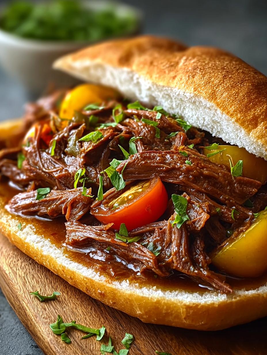 Mouthwatering Low Carb Slow Cooker Italian Beef Recipe - Low Carb Slow Cooker - main visual representation