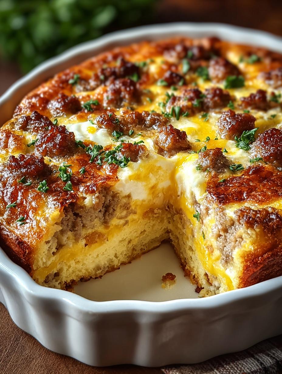 Sausage Egg Casserole