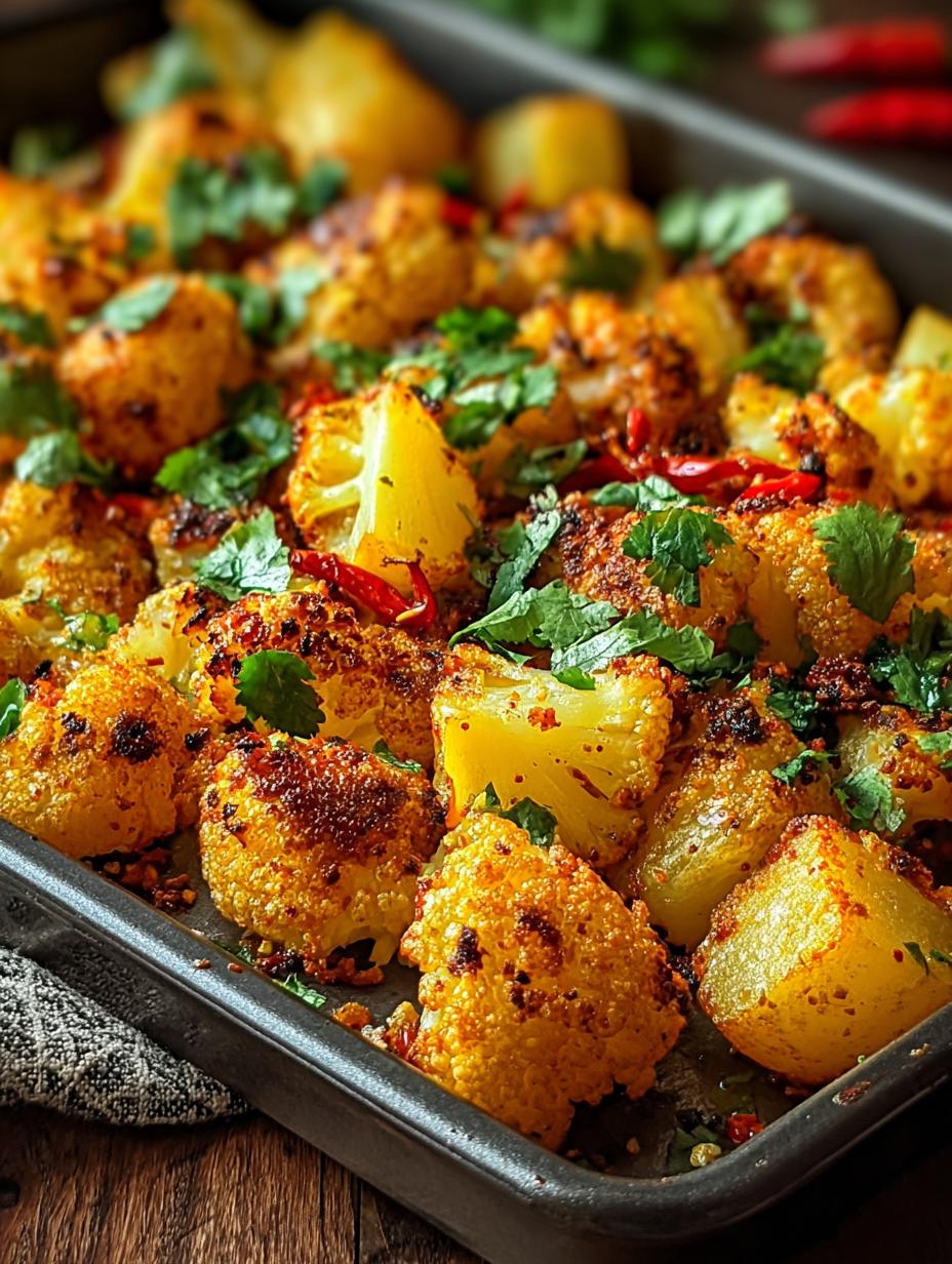 Sheet Pan Aloo Gobi