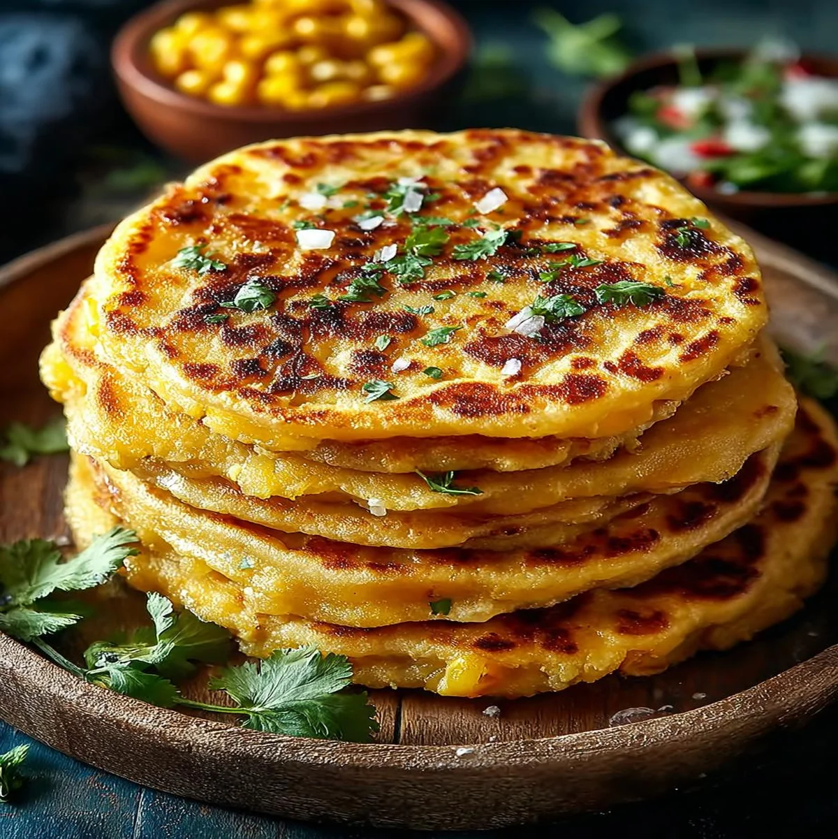 Venezuelan Sweet Corn Cachapas: 5 Cheesy Delights fresh and ready to serve
